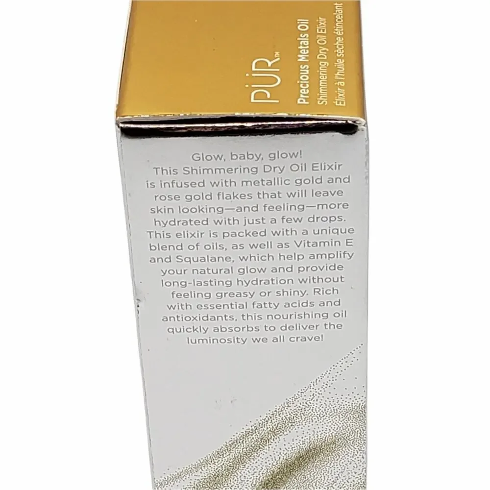 PUR Precious Metals Facial Oil